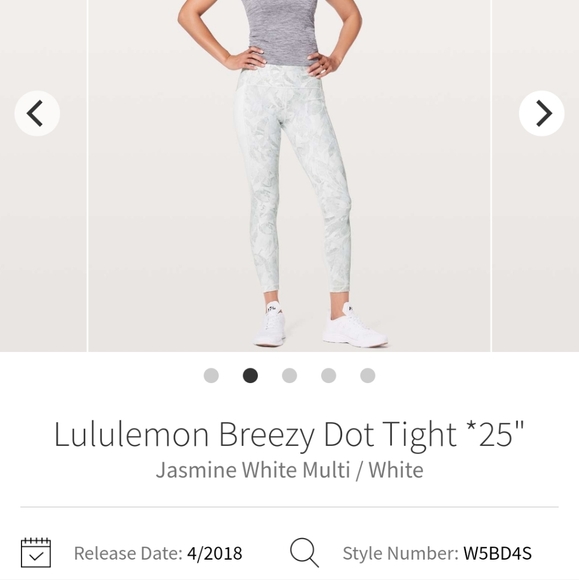 Lululemon Breezy Dot Tights - Picture 9 of 9